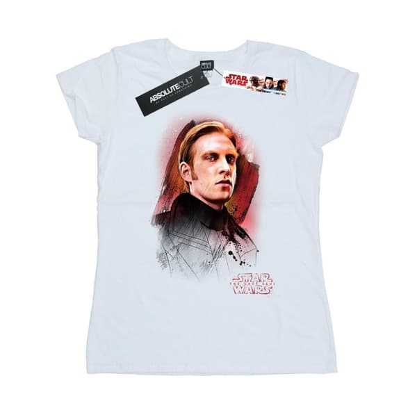 Star Wars Womens/Ladies The Last Jedi General Hux Brushed Cotton T-Shirt