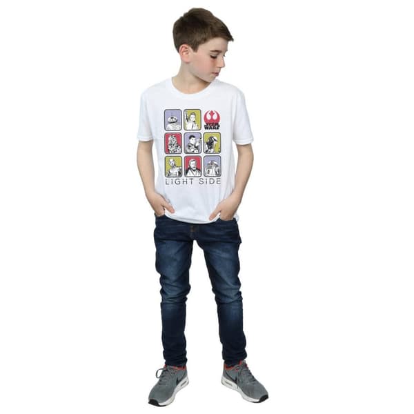 Star Wars Pojkar - The Last Jedi T-shirt med flera karaktärer