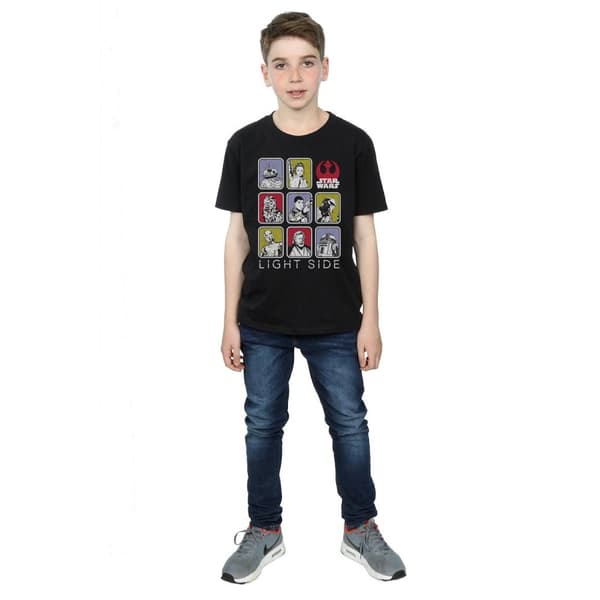 Star Wars Pojkar - The Last Jedi T-shirt med flera karaktärer