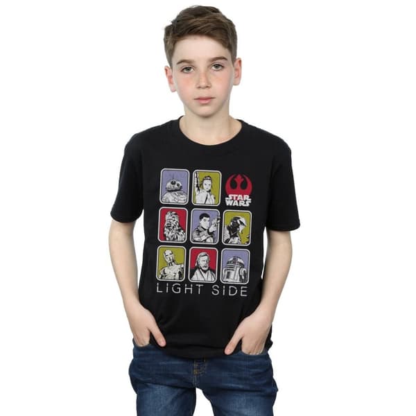 Star Wars Pojkar - The Last Jedi T-shirt med flera karaktärer