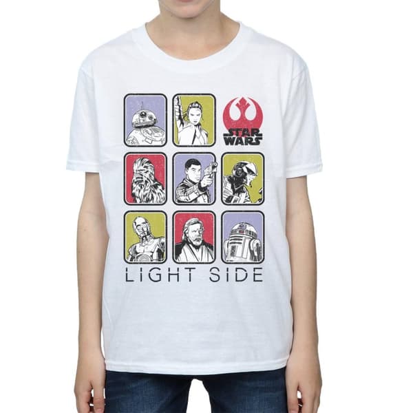 Star Wars Pojkar - The Last Jedi T-shirt med flera karaktärer