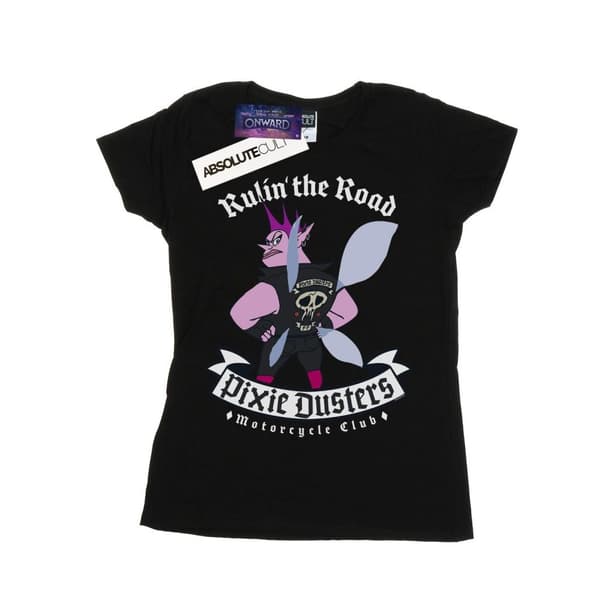 Disney Dam/Tjej Onward Pixie Dusters Rulin´ Bomulls-T-shirt Black XL