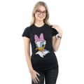 Miniatyrbild 2 av 3: Disney Dam/dam Daisy Duck - T-shirt i bomull med stort porträtt