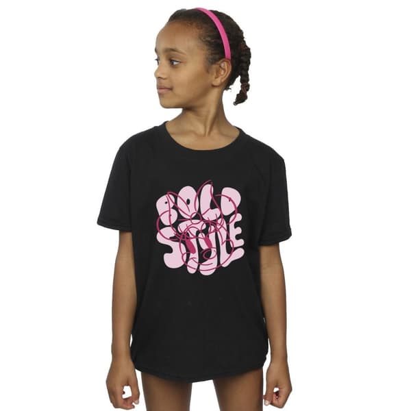 Disney Minnie Mouse Bold Style T-shirt i bomull för flickor