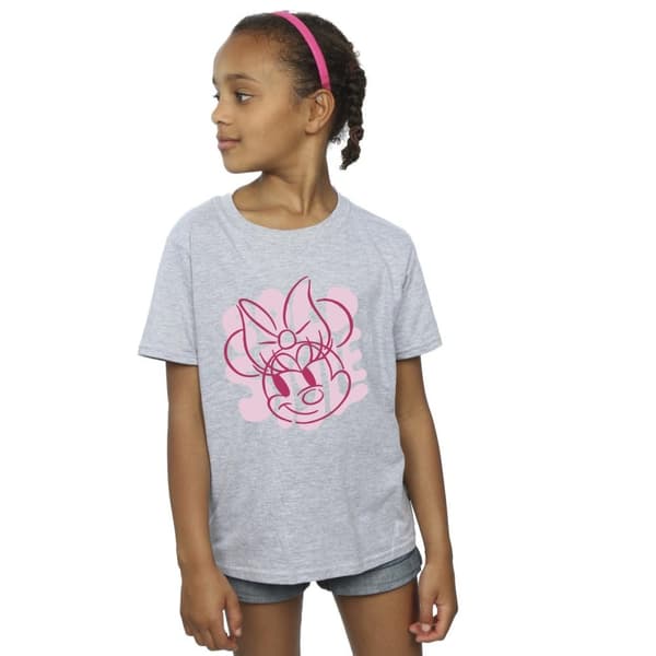 Disney Minnie Mouse Bold Style T-shirt i bomull för flickor