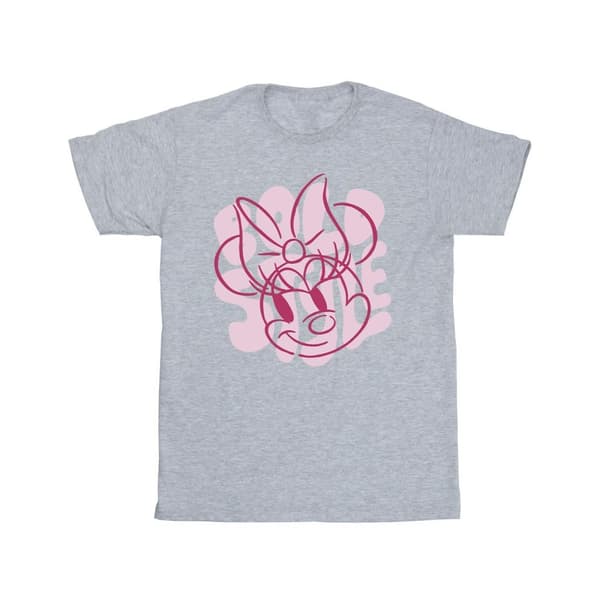 Disney Minnie Mouse Bold Style T-shirt i bomull för flickor