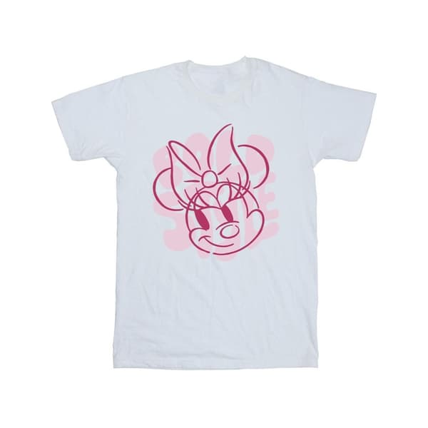 Disney Minnie Mouse Bold Style T-shirt i bomull för flickor