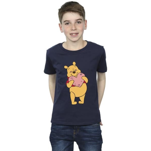 Disney Winnie the Pooh - T-shirt med hjärtögon för pojkar