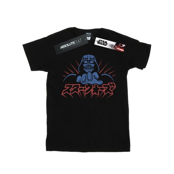 Star Wars Girls Kanji Darth Vader Cotton T-Shirt