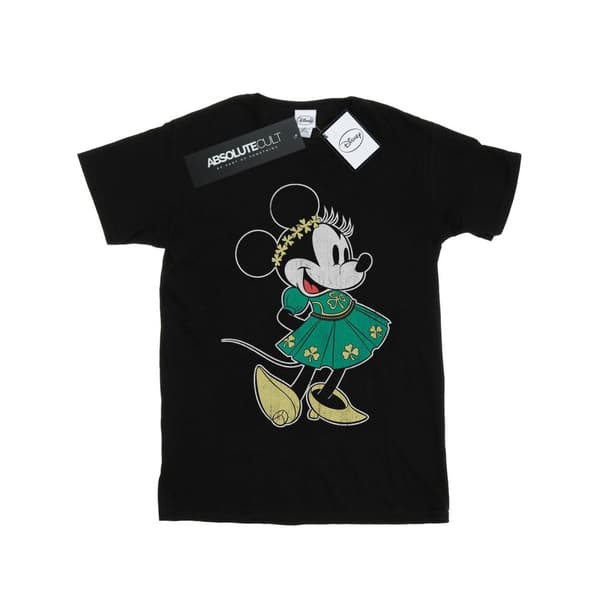 Disney Girls Minnie Mouse St Patrick´s Day Costume Cotton T-Shirt