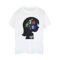 Miniatyrbillede 1 af 5: Disney Womens/Ladies Inside Out Silhouette Cotton Boyfriend T-Shirt