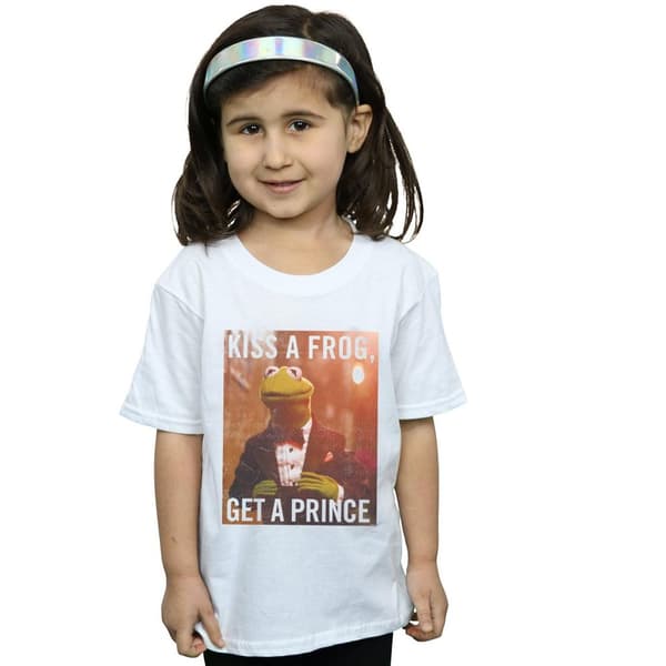 Disney Girls The Muppets Kiss A Frog Get A Prince Cotton T-Shirt