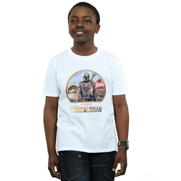 Star Wars Boys The Mandalorian Mando And The Child T-Shirt