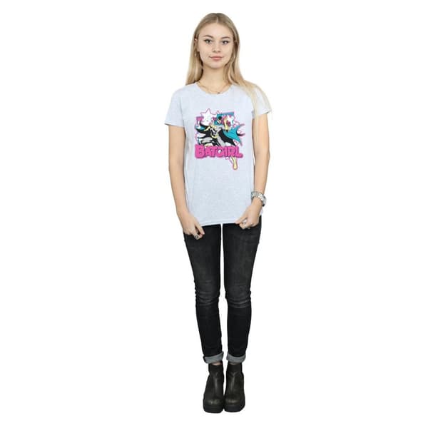 DC Comics Womens/Ladies Batgirl Leap Cotton T-Shirt