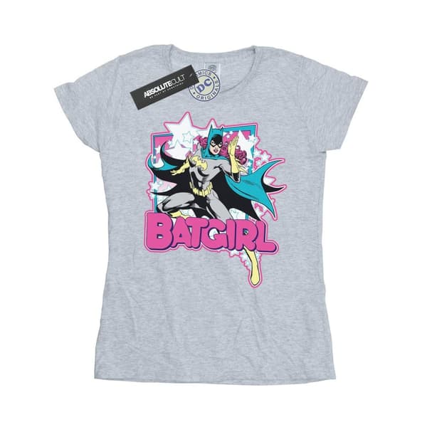DC Comics Womens/Ladies Batgirl Leap Cotton T-Shirt