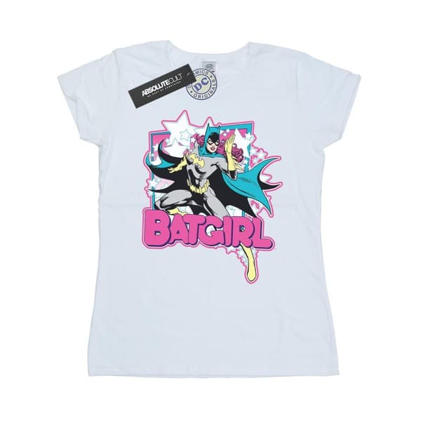DC Comics Womens/Ladies Batgirl Leap Cotton T-Shirt