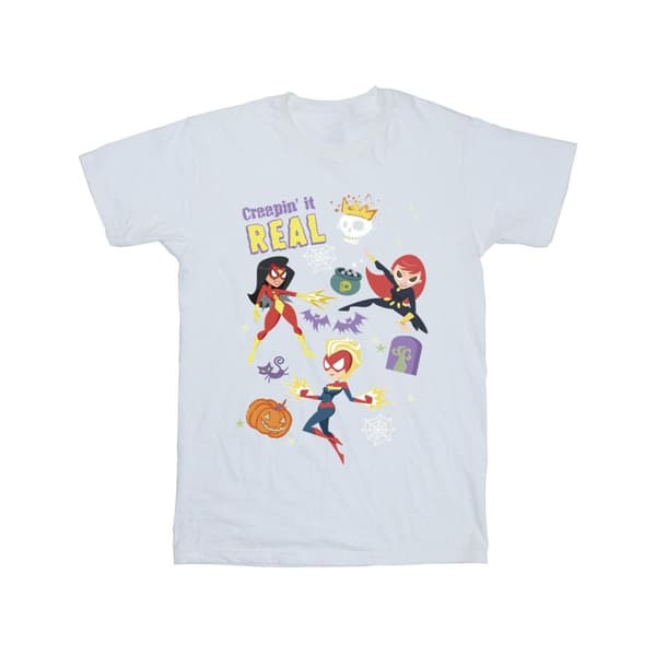 Marvel Creepin It Real T-shirt i bomull för flickor