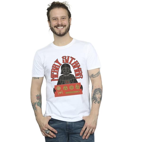 Star Wars Mens Episode IV: A New Hope Merry Sithmas T-Shirt