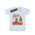 Miniatyrbild 1 av 5: Disney Dam/Tjej Musse Pigg Vintage Jul Bomull Boyfriend T-shirt