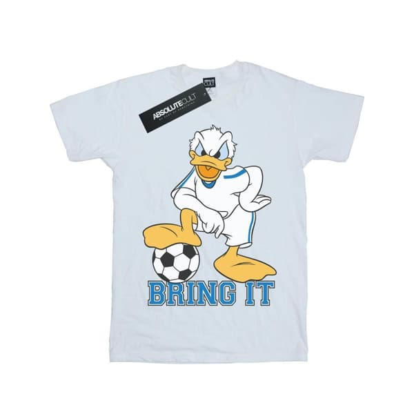 Disney Girls Donald Duck Bring It Cotton T-Shirt