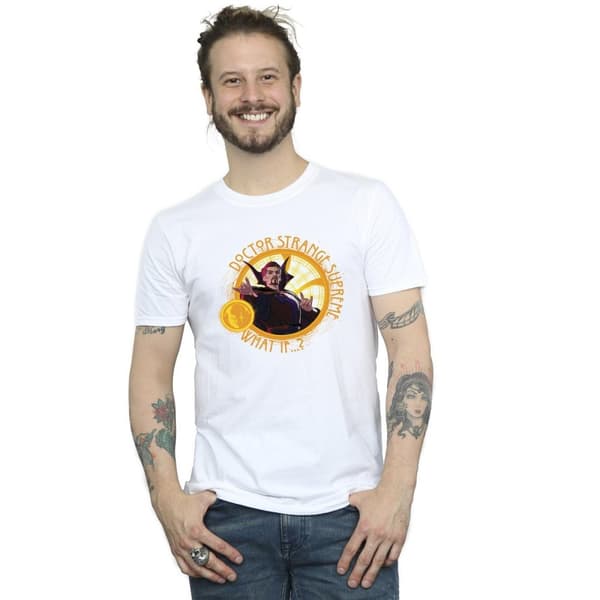 Marvel Mens What If Supreme Dr Strange T-Shirt
