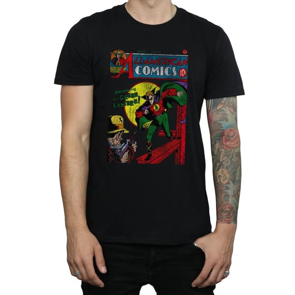 DC Comics T-shirt med omslag till Justice League All American Comics nummer 16 för herrar