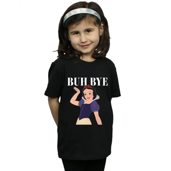 Disney Prinsessan Snövit Buh Bye T-shirt i bomull för flickor
