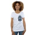 Miniatyrbillede 2 af 3: Star Wars Womens/Ladies The Mandalorian Mando Child Combo Breast Print Cotton T-Shirt