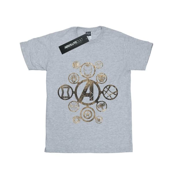 Marvel T-shirt med ikoner från Avengers Infinity War för pojkar