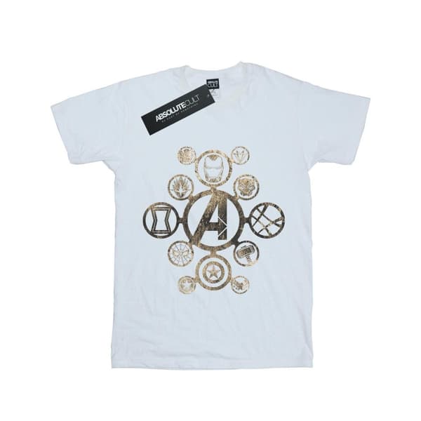Marvel T-shirt med ikoner från Avengers Infinity War för pojkar