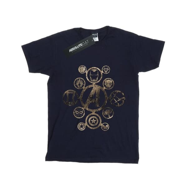 Marvel T-shirt med ikoner från Avengers Infinity War för pojkar