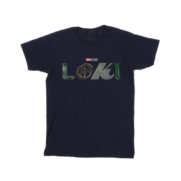 Marvel T-shirt med logotyp för herr Loki