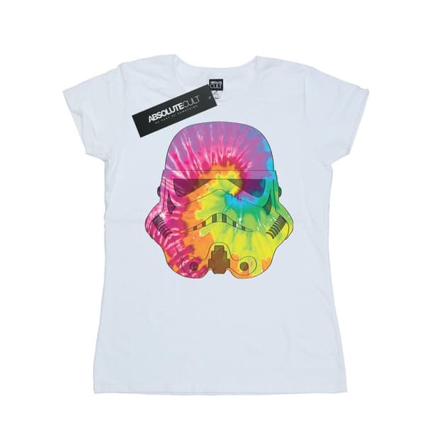 Star Wars Womens/Ladies Stormtrooper Uranus Helmet Cotton T-Shirt