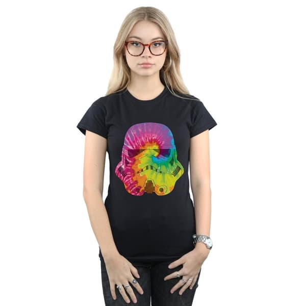 Star Wars Womens/Ladies Stormtrooper Uranus Helmet Cotton T-Shirt