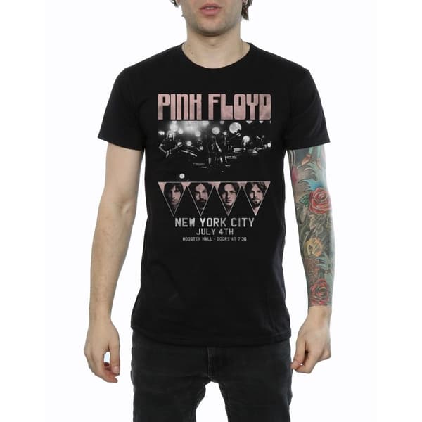 Pink Floyd Mens New York City Wooster Hall T-Shirt