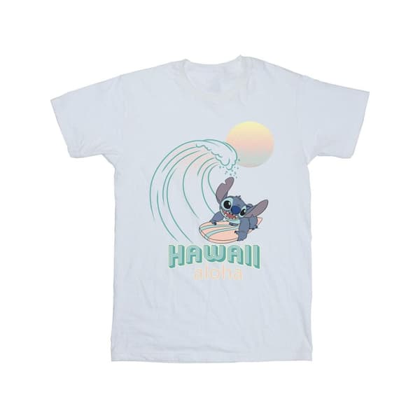 Disney Mens Lilo And Stitch Hawaii T-Shirt