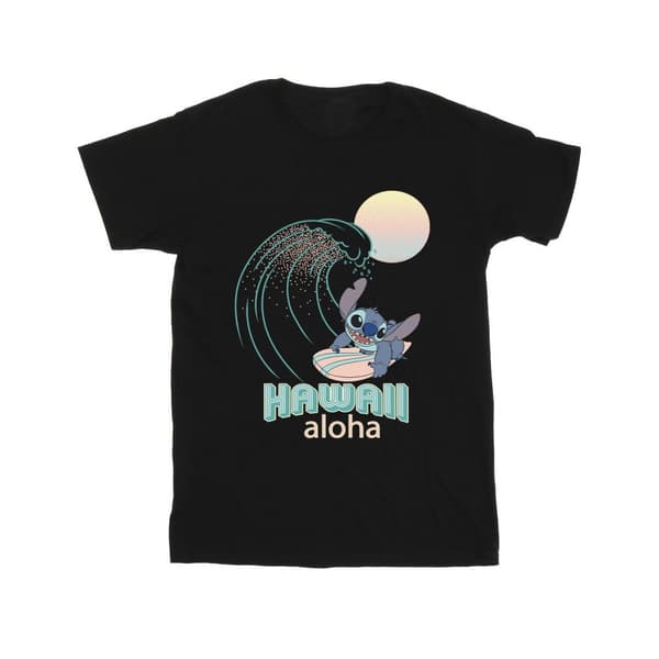 Disney Mens Lilo And Stitch Hawaii T-Shirt