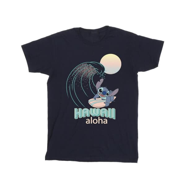 Disney Mens Lilo And Stitch Hawaii T-Shirt