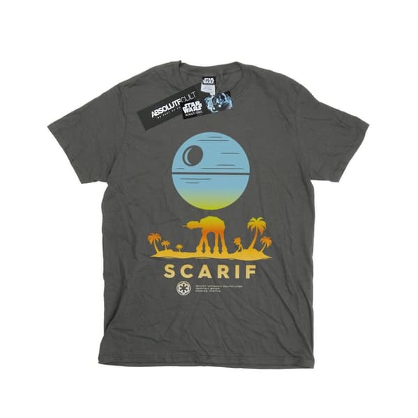 Star Wars Girls Rogue One Scarif Sunset Cotton T-Shirt