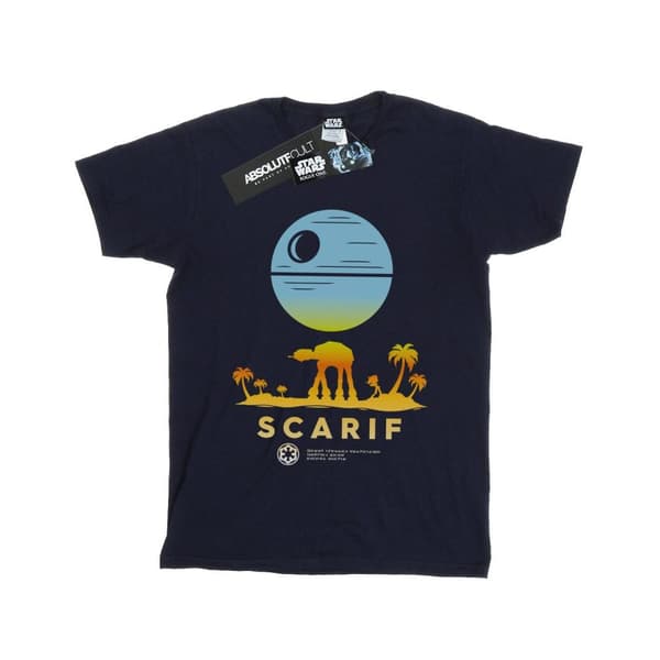Star Wars Girls Rogue One Scarif Sunset Cotton T-Shirt