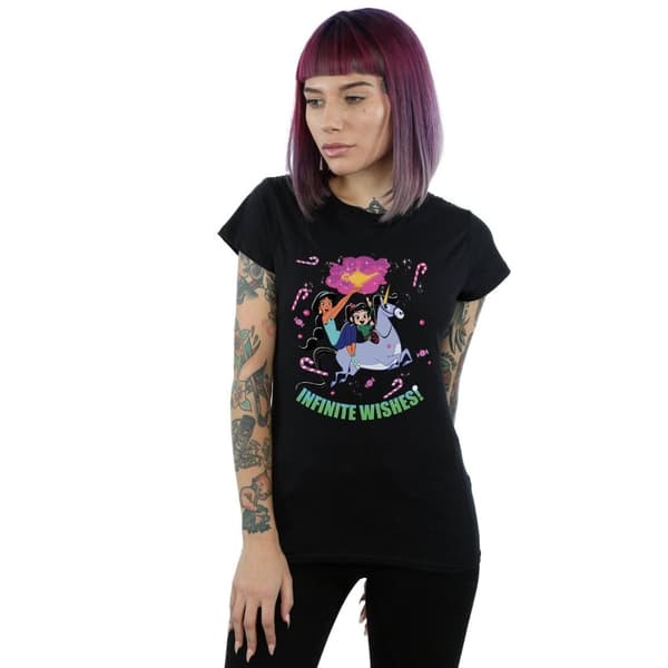 Disney Dam/Tjej Wreck It Ralph Jasmine And Vanellope T-shirt i bomull