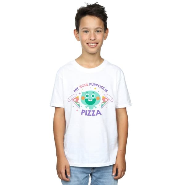 Disney Soul 22 Soul Purpose Is Pizza T-shirt för pojkar
