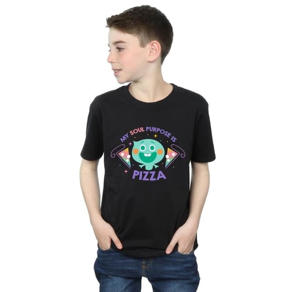 Disney Soul 22 Soul Purpose Is Pizza T-shirt för pojkar