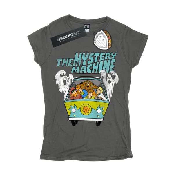 Scooby Doo Dam/Lady Mystery Machine T-shirt i bomull