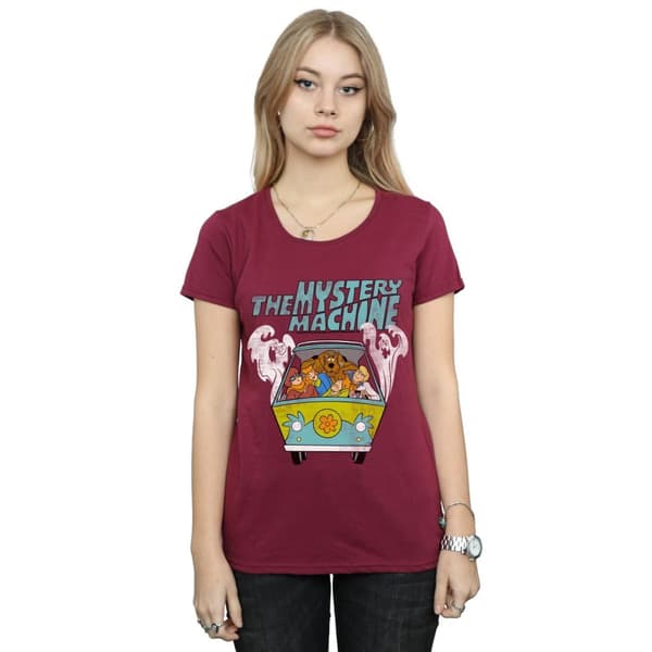 Scooby Doo Dam/Lady Mystery Machine T-shirt i bomull