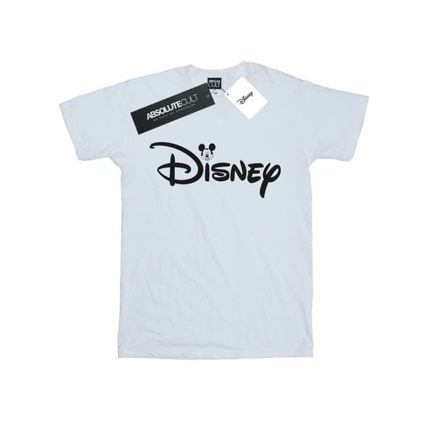 Disney T-shirt i bomull med Musse Piggs huvudlogotyp för flickor