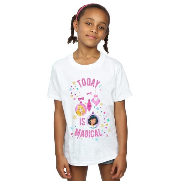 Disney Girls Princess Today Is Magical Cotton T-Shirt