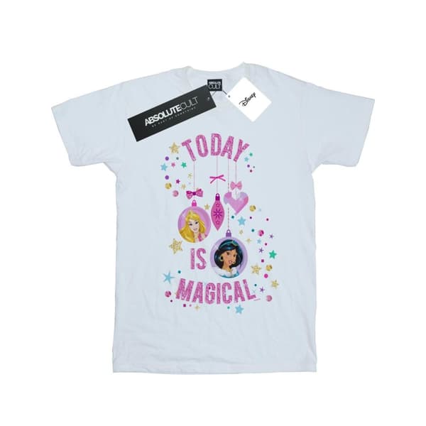 Disney Girls Princess Today Is Magical Cotton T-Shirt