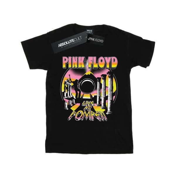 Pink Floyd Dam/Lady - Live At Pompeii Volcano - Boyfriend-t-shirt i bomull