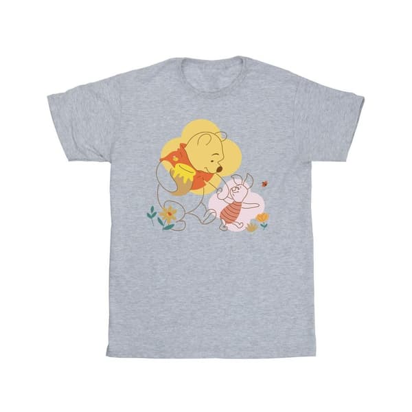 Disney Winnie the Pooh Piglet T-shirt i bomull för flickor